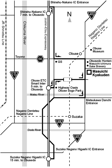 Obuse Map